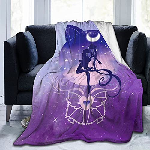 Throw Blanket Fleece Plush Flannel Soft Warm for Couch Bed Sofa Living Room 60 x50