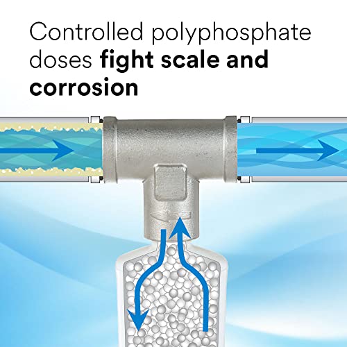 Aqua-Pure 70020003060 Whole House Scale Inhibition Inline Water System Ap430Ss, Helps Prevent Scale Build Up On Hot Water Heaters And Boilers #TOP2