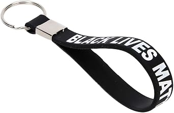Key Chain Key Ring Silicone Bracelet Wristbands Unisex Stylish Durable Multi Purpose Accessory For Men Women Kids Daily Wear Parties Festivals Alloy Silicone Material 2PCS Pack