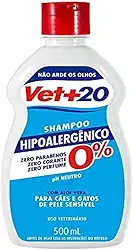 Vet+20 - Shampoo Hipoalergenico - 500 ml