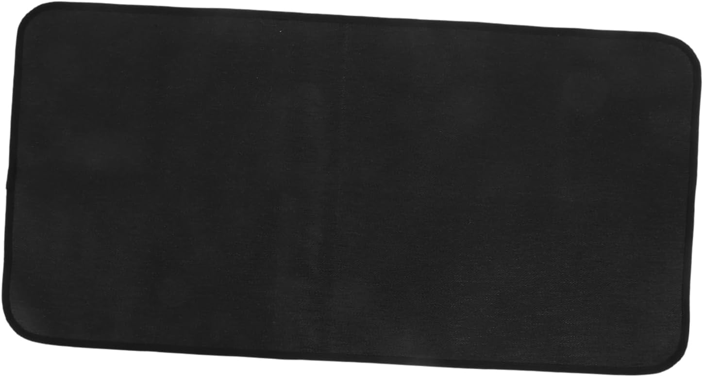 Totority Fireproof BBQ Mat Grill Rug Heat Resistant Floor Mat for Outdoor Grill Fireproof Fireplace Pad Large Coverage Area Easy to Store
