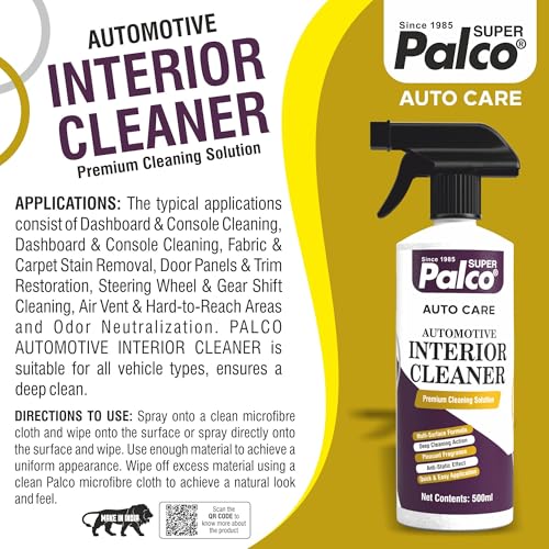 Image of PALCO Interior Cleaner for Car 500ml, Upholstery & Car Interior Cleaning