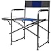 PORTAL Director Chairs, Foldable, Alloy Steel, Blue/Grey