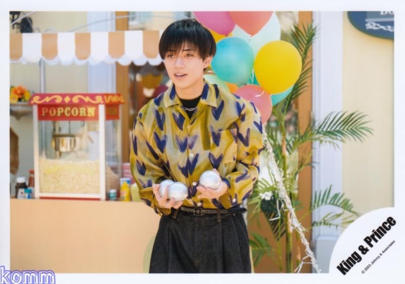 Amazon.co.jp: King & Prince 公式 生 写真 （永瀬廉 ）KP02109 : ホビー