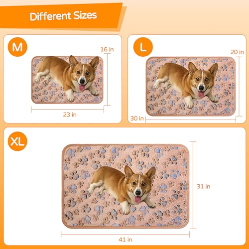 1 Pack 3 Blankets Premium Soft Fluffy Pet Flannel Blanket, Paw Printed Throw for Dogs, Cats and Puppies (Cute Paw Set, 30×20 inch, Pack of 3) - Image 5