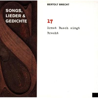 Bertolt Brecht Vol. 17