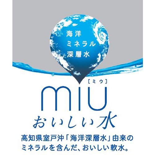 Amazon | ダイドードリンコ ミウ 550ml×24本 | MIU(ミウ) | ミネラル 