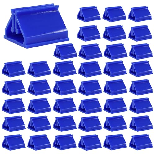 Litoexpe 50 Pcs Blue Game Card Holder Stand