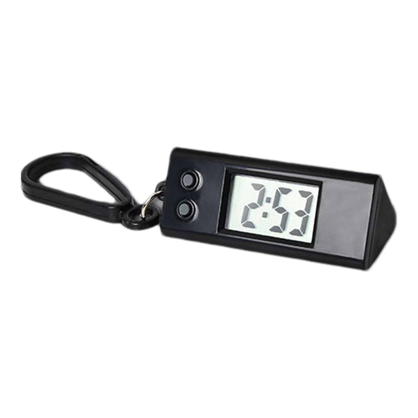 Chronomètre Porte-clés - Montre de Poche infirmière Porte-clés 5,2 x 2cm, Polyvalente | Monttre en ABS Facile à Utiliser, Montre de Poche numérique pour et étudiants, à accrocher à