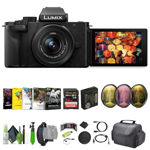 Amazon.com : Panasonic Lumix G100D 4K Mirrorless Digital Vlogging 