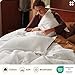 Bedsure Cotton Duvet Cover King - 100% Cotton Waffle Weave Coconut White Duvet Cover King Size, GentleSoft™ and Breathable Bedding Set for All Season, 3 Pieces, 104