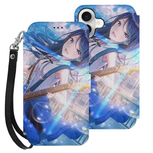 iPhone 16 Plus ��p�P�[�X �蒠�^ ���킢���A�j���� VTuber ���T��� �X�}�z�P�[�X �y�Ռ��z������TPU�f�� �S�ʕی�z ���z�^ IPhone��p�P�[�X/�J�o�[ �D/�J�[�h���[ ���u��/�X�^���h�@�\ �y�� �Ռ��z�� �����Y�ی� �w��h