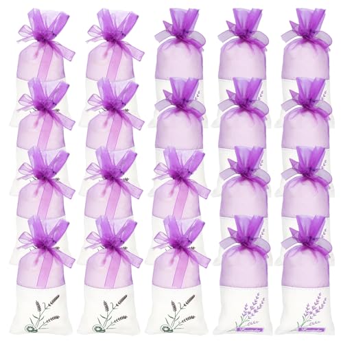 Didiseaon 20 bolsas de saco decorativo de tela de malla miniatura 1