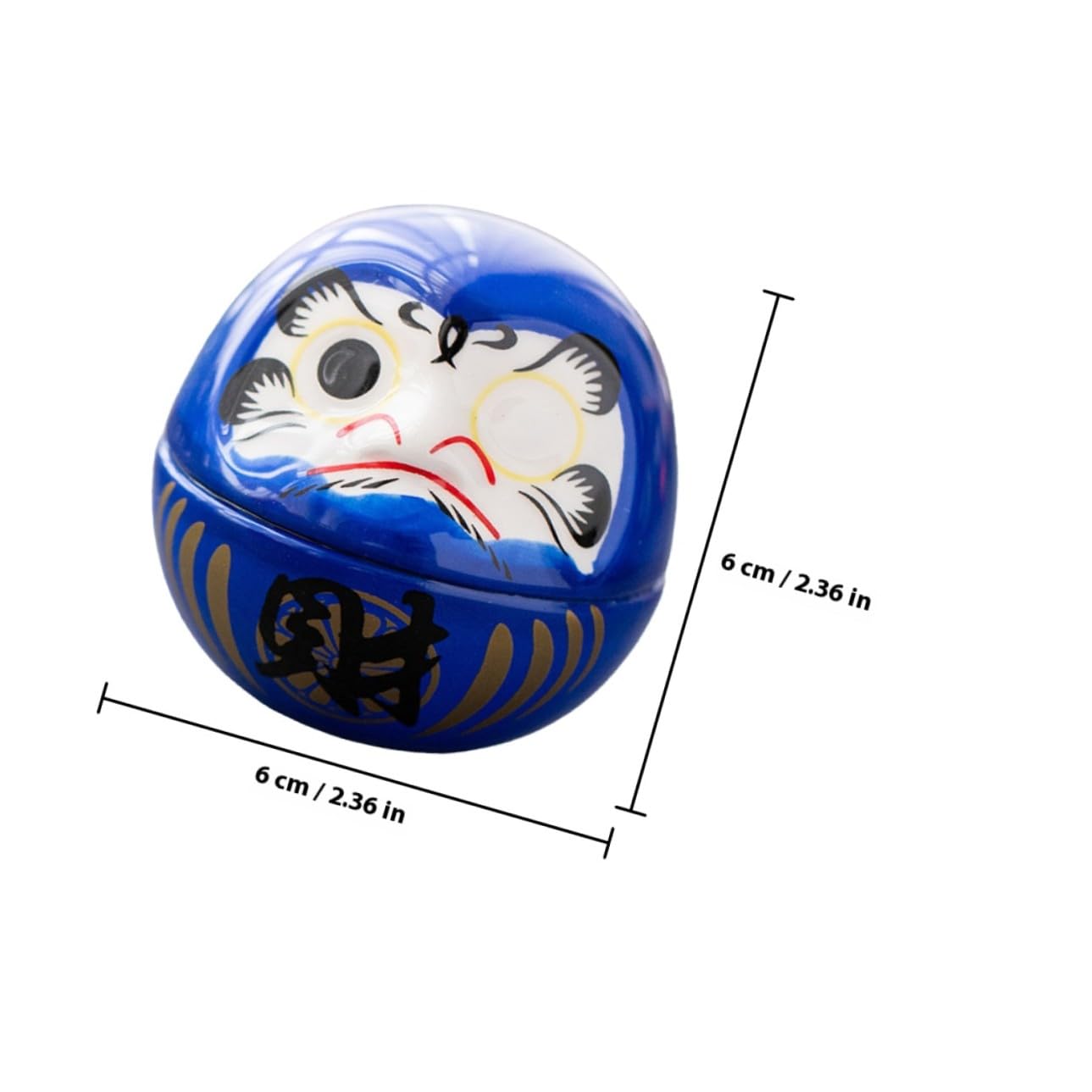 Gatuida 6piezas Adornos de Gato Suerte Japoneses de Cerámica Decoración para Escritorio Adorable Estatua para Vaso Manualidades para Decoración de Hogar