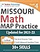Produktbild Missouri Assessment Program Test Prep: 4th Grade Math Practice Workbook and Full-length Online Assessments: MAP Study Guide