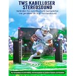 Bluetooth Lautsprecher 30W Tragbarer Musikbox Bluetooth 5.3 mit TWS Stereo RGB Lichter 24 Stunden Laufzeit 30 Meter Reichweite Freisprechfunktion IPX5 Wasserdicht – Bild 4