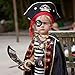 Liontouch - Pirate Sabre - Captain Cross - Age 3-8 Years | Pretend Play Skull Toy for Boys | Safe Cutlass-Like Foam Sword for Sailing The Caribbeans | Ideal Accessory for Dress Up & Costumes