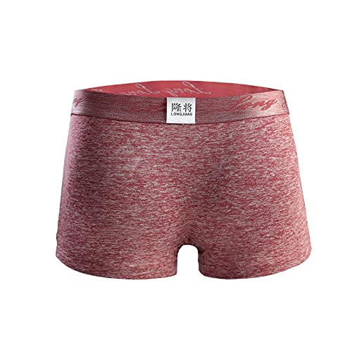 Boxershorts voor heren, katoenen onderbroek, basic boxershort, eenvoudige onderbroek, middelhoge taille, ademend, U… - Afbeelding 4