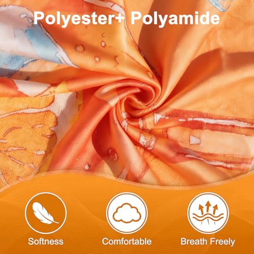 Aperol Strandtuch Geschenk Serviette Handtuch XXL Aperol Spritz Deko microfaser badetuch groß mit Netzbeutel geeignet für Strand Outdoor Partys Reisen ideales Yoga Geschenk oder Geburtstagsgeschenk