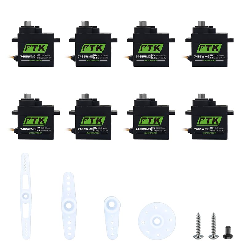 Amazon.com: PTK 7465W MG 13g Waterproof Micro Digital Servo Metal
