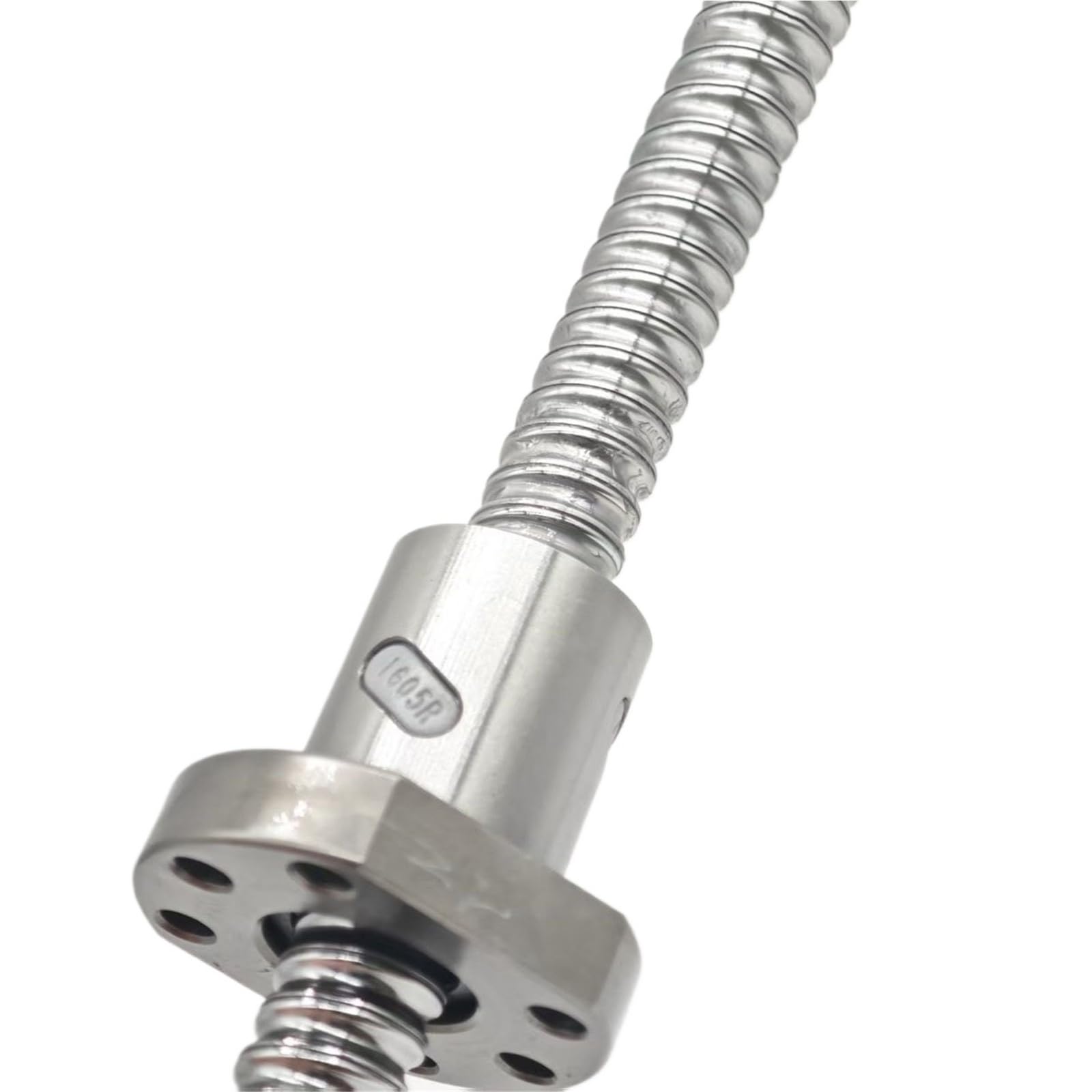 GTPBAO Rodillo C7 SFU1605 Husillo de bolas totalmente roscado con tuerca de bolas de metal 1605-3 16 mm de diámetro Paso de 5 mm Sin extremo mecanizado movimiento(300mm)