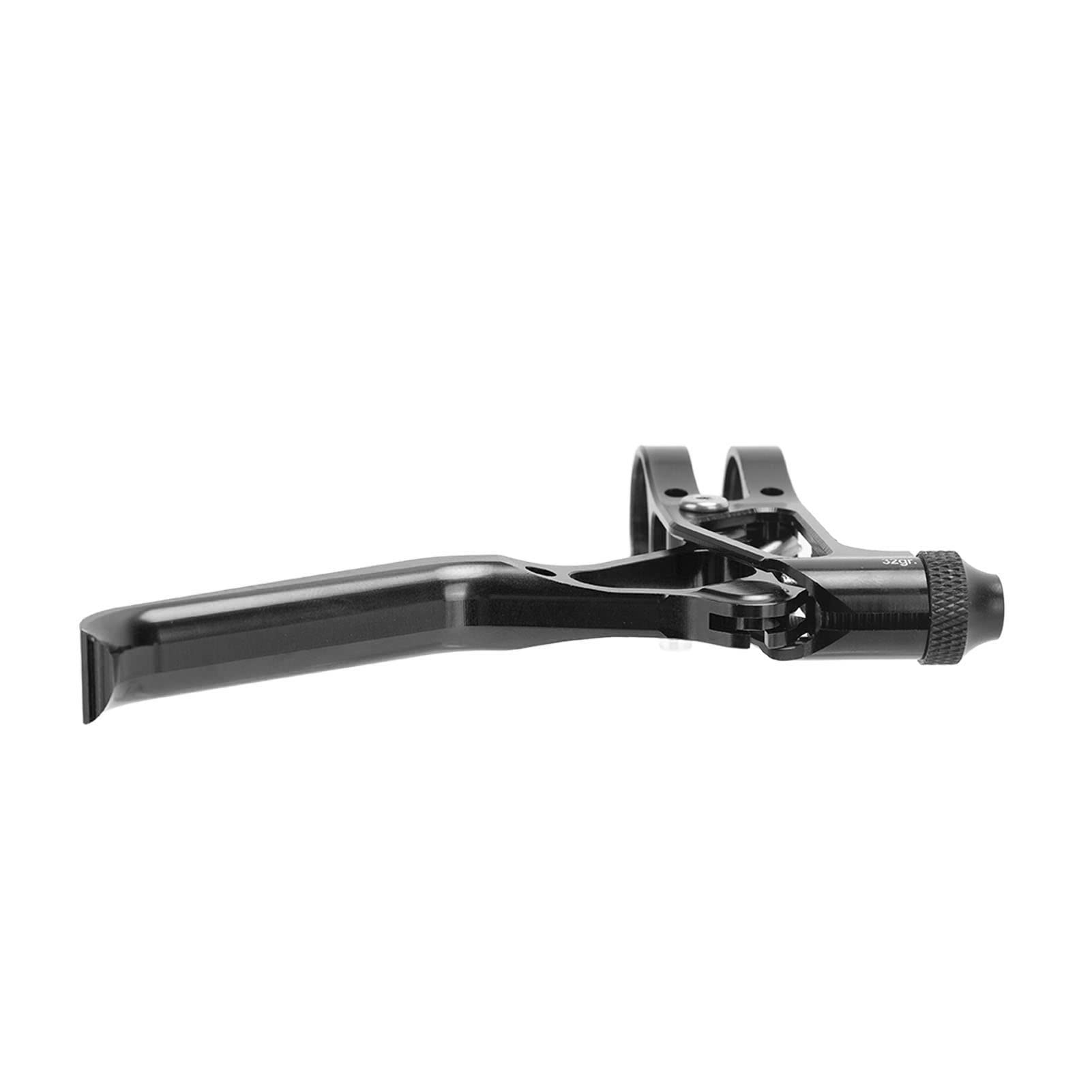 Leve Freno Bici con Maniglia Cavo Ultraleggera per Manubrio da 22,2 mm CNC Facile Regolazione Lega di Alluminio Leggera Resistente e Fissata Saldamente Adatta per (Nera)