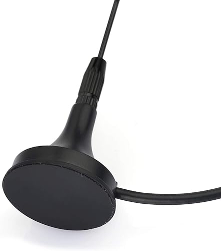 Miniatura 9 de Bingfu VHF UHF Radio Ham Radio Policía Antena Escáner Radio Amateur Radio Radio Móvil Antena Escáner Base Magnética BNC Antena Masculina Compatible