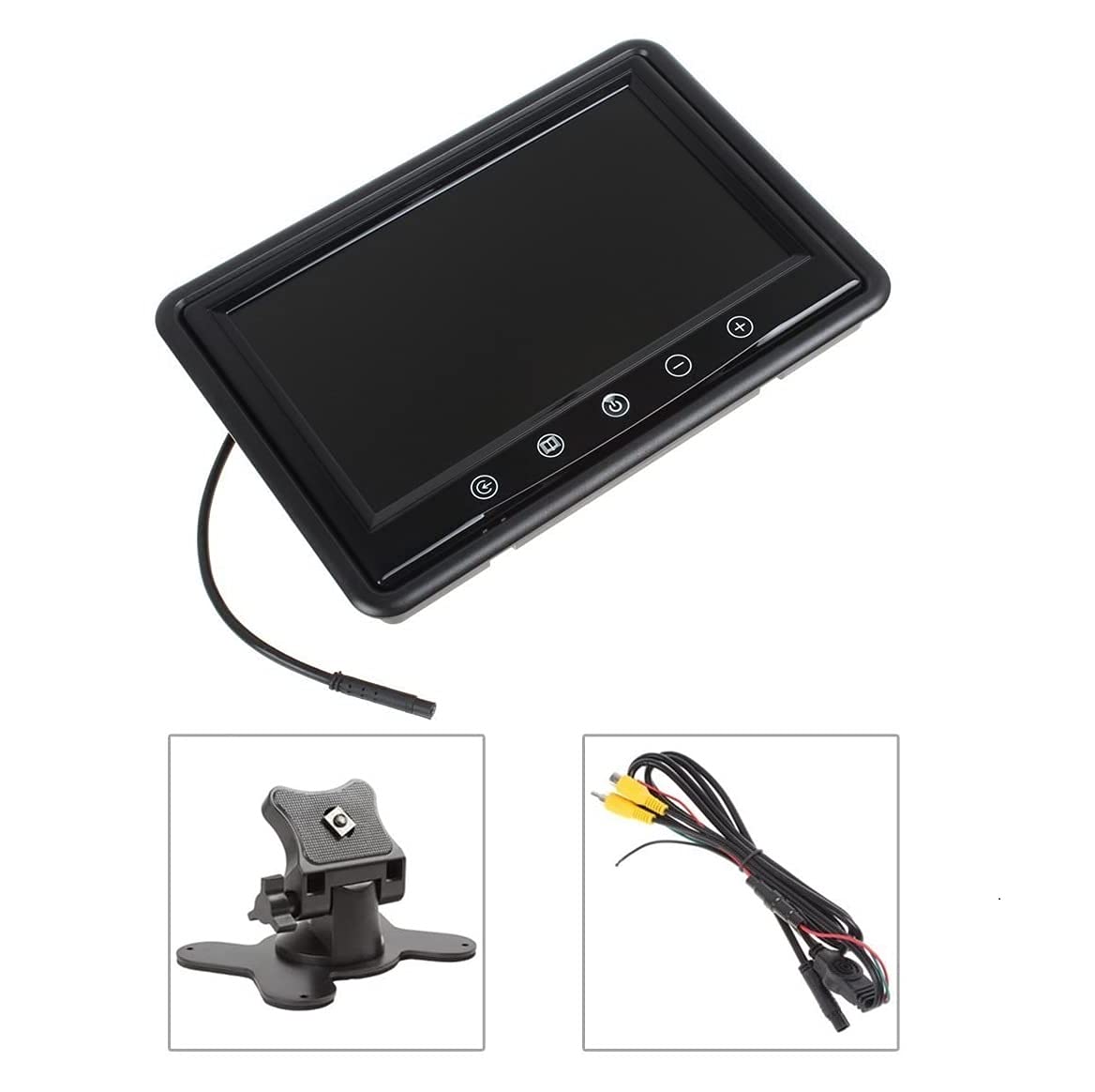 Amazon.co.jp: 超小型CCDバックカメラ4台＋9インチ4分割表示モニター