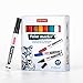 ZEYAR Oil-Based Paint Markers for Rock Painting, Medium Point, Waterproof & Permanent Ink, 24 Colors, Oil-Based, Expert of Rock, Wood, Fabric, Plastic, Canvas, Glass, Mugs and more