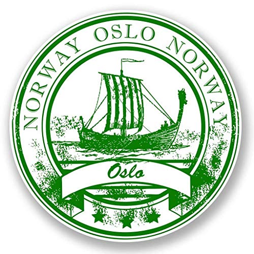 Oslo Norway Round Metal 0.75" Lapel Pin Hat Shirt Pin Tie Tack Pinback2