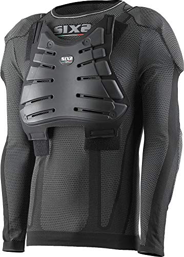 T-Shirt de Protection SIX2 Kids Carbon anti-transpiration enfant 10Y
