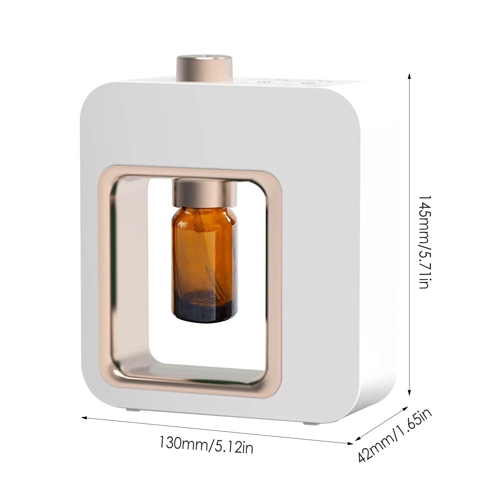 Diffusore di aromaterapia domestica – Diffusore di oli essenziali per oli | Umidificatore ad ultrasuoni con regolabile, illuminazione a LED, silenziosa e portatile, per la camera