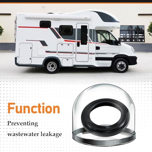 Image of Upgrade Thicker Toilet Lip Seal Replacement Compatible with Thetford Porta Potti Toilet Cassette Tank C2 C3 C4 Caravan Motorhome Before June 2000 Replace#: 16175