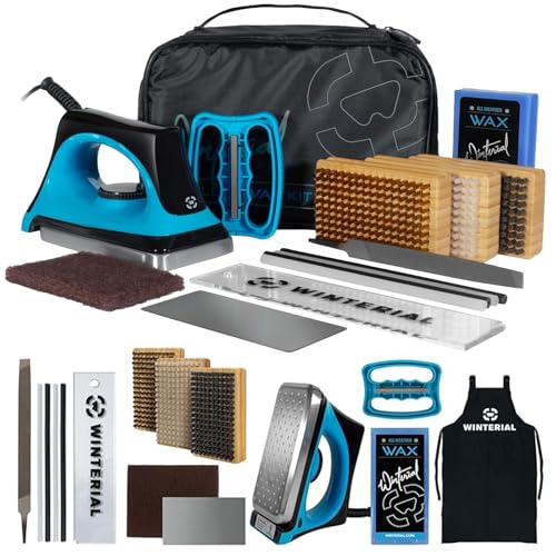 Compatto e leggero: Tutti gli strumenti di questo kit da sci e kit sciolina snowboard si ripongono facilmente in una resistente borsa compatta; perfetto per viaggi pratici e rapidi ritocchi ovunque.