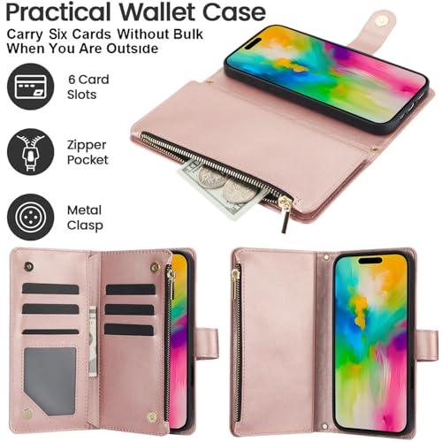 Coque iPhone 16 Pro antichoc avec protège écran et fermeture éclair - 4