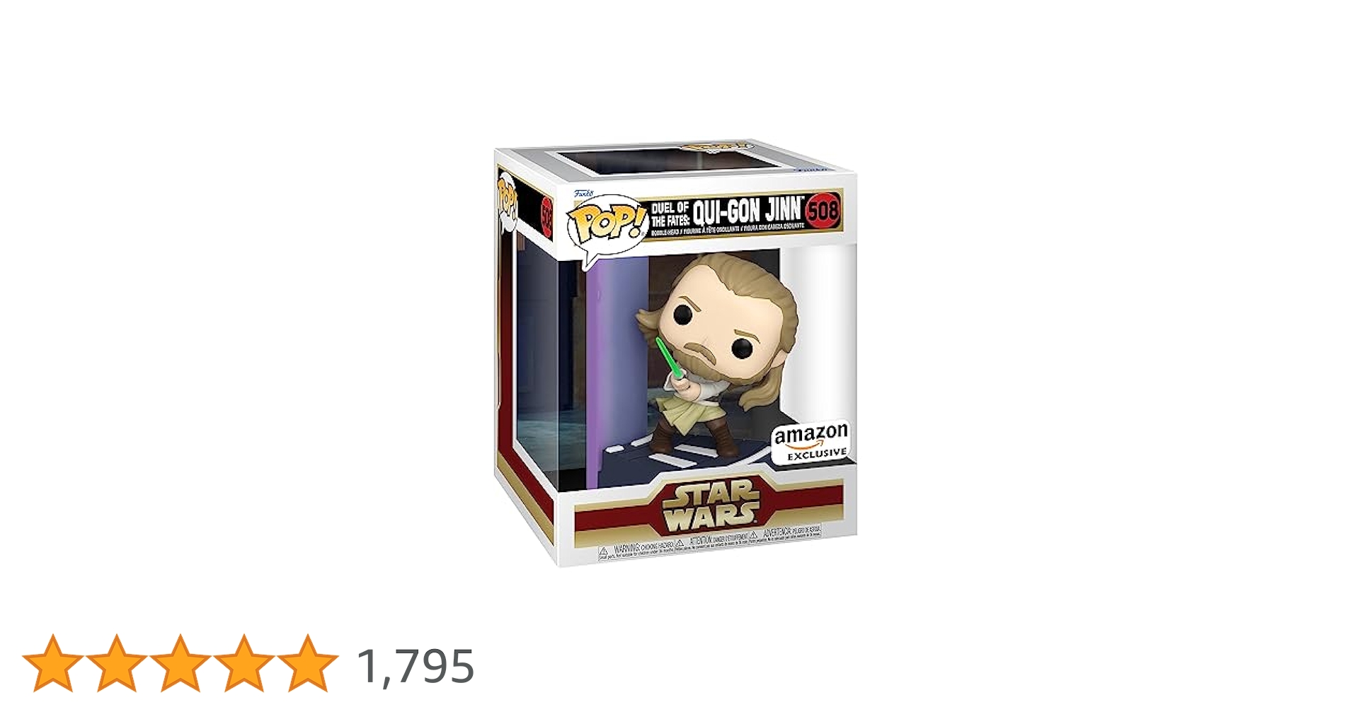 Funko Pop! Deluxe: Star Wars - Duel of The Fates - Qui Gon