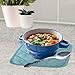 Sky Blue Heat Resistant Pot Holders 6.5