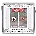 Premium 72"x80" White Magnetic Screen Door for French Door with Grey Fire-Resistant Fiberglass Mesh | Bug & Mosquito Proof, Kids & Pets Friendly | Fit Doors up to 70" x 79"