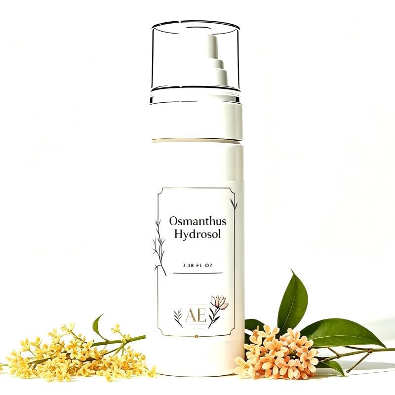 Pure Osmanthus Flower Water, Natural Osmanthus Hydrosol, Multipurpose Daily Spray, Gentle Formula for All Skin Types