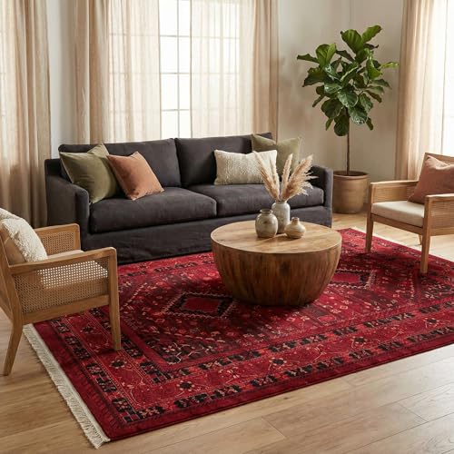 Unique Loom Tekke Collection Area Rug - Sheibani...