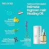 IntiMD Nouria Intimate Pre-Shave Elixir Oil, HydroLock moisturizer conditioner nourishing formula helps with Ingrown Hair, Itch, Razor Bump, Razor Burns for Bikini Area, Legs, Underarm