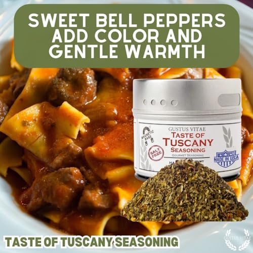 Image of Gustus Vitae | Taste of Tuscany Seasoning | Tuscan Italian Spice Blend