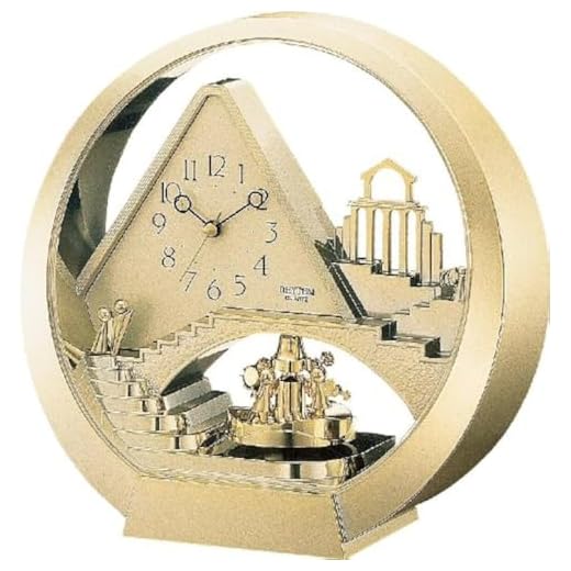 Rhythm Clocks - Stairway To Heaven Mantel Clock