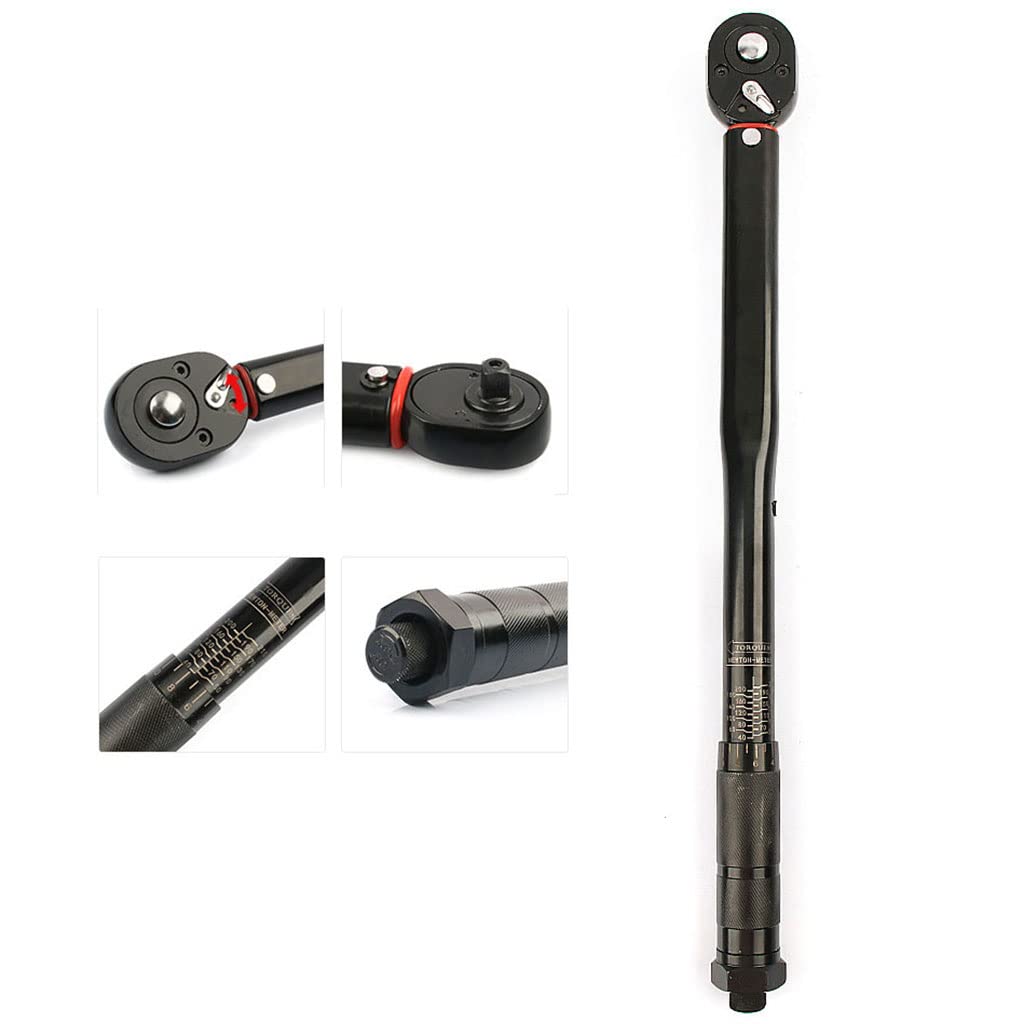 Klucz dynamometryczny 1/2" 28-210 N. do M Zestaw kluczy dynamometrycznych o wysokim regulowanym momencie obrotowym zawiera zestaw nasadek do kluczy Ex
