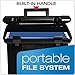 Pendaflex Portable File Box, Black, 11