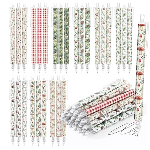 Image of Jetec 108 Pcs Back to School Woodland Animal Pens Ballpoint Pens Sets Aesthetic Retractable Office Gift for Student Teacher Writing Journal Notepad Desk Decor for Baby Shower Women Staff Coworker
