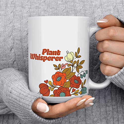 Tazón de café cerámico Plant Whisperer Loftipop 15oz miniatura 2