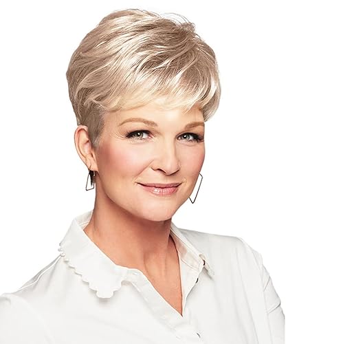Miniatura 7 de Peluca Raquel Welch Sonata de pelo corto de calidad superior de la cabeza por Hairuwear, promedio, R44, gris acero