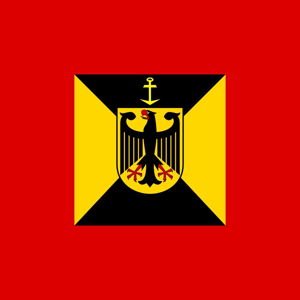 Drapeau XL Amtschef Marineamt 1995-2004 Bundeswehr grand format de 2.16m²