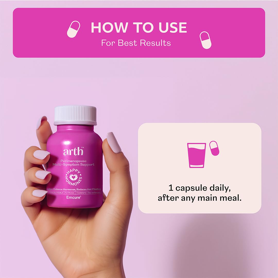Arth perimenopause support | To help women with hormonal balance with hot brightness, mood, night sweat and ashwagandha, chastberry and soy isoflavones. 30 veg capsules Arth perimenopause support | To help women with hormonal balance with hot brightness, mood, night sweat and ashwagandha, chastberry and soy isoflavones. 30 veg capsules